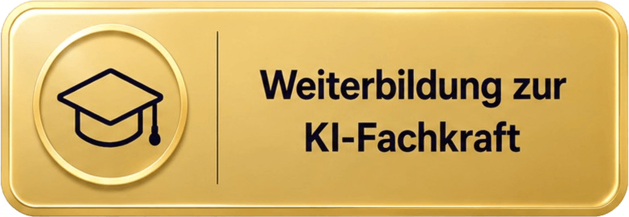 KIWI Button KI-Fachkraft in 90 Tagen Lehrgang